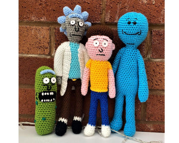 Rick and Morty Crochet Pattern