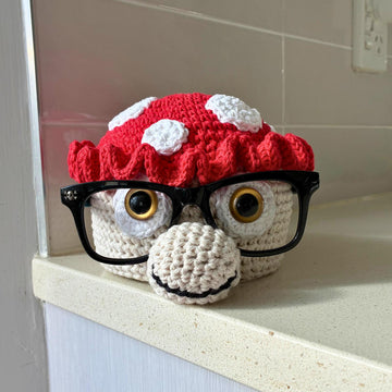 MUSHROOM GLASSES HOLDER