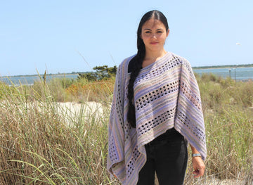 Window Pane Poncho 14-151