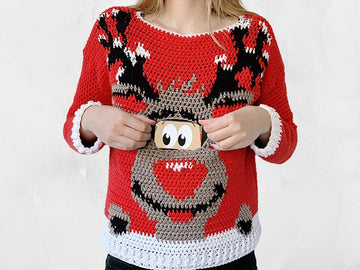 Reindeer Christmas Sweater
