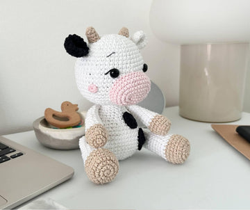 Cow Amigurumi Crochet Pattern PDF – Cow Soft Toy, Stuffed Animal Tutorial