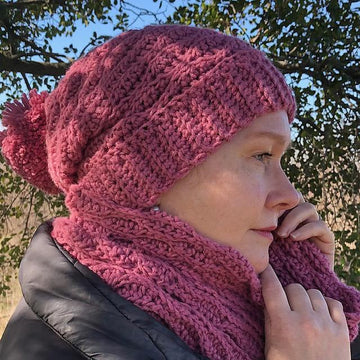 Winters Tide Hat and Cowl