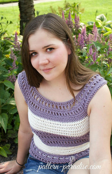 X Stitch Garden Tank Top 15-195