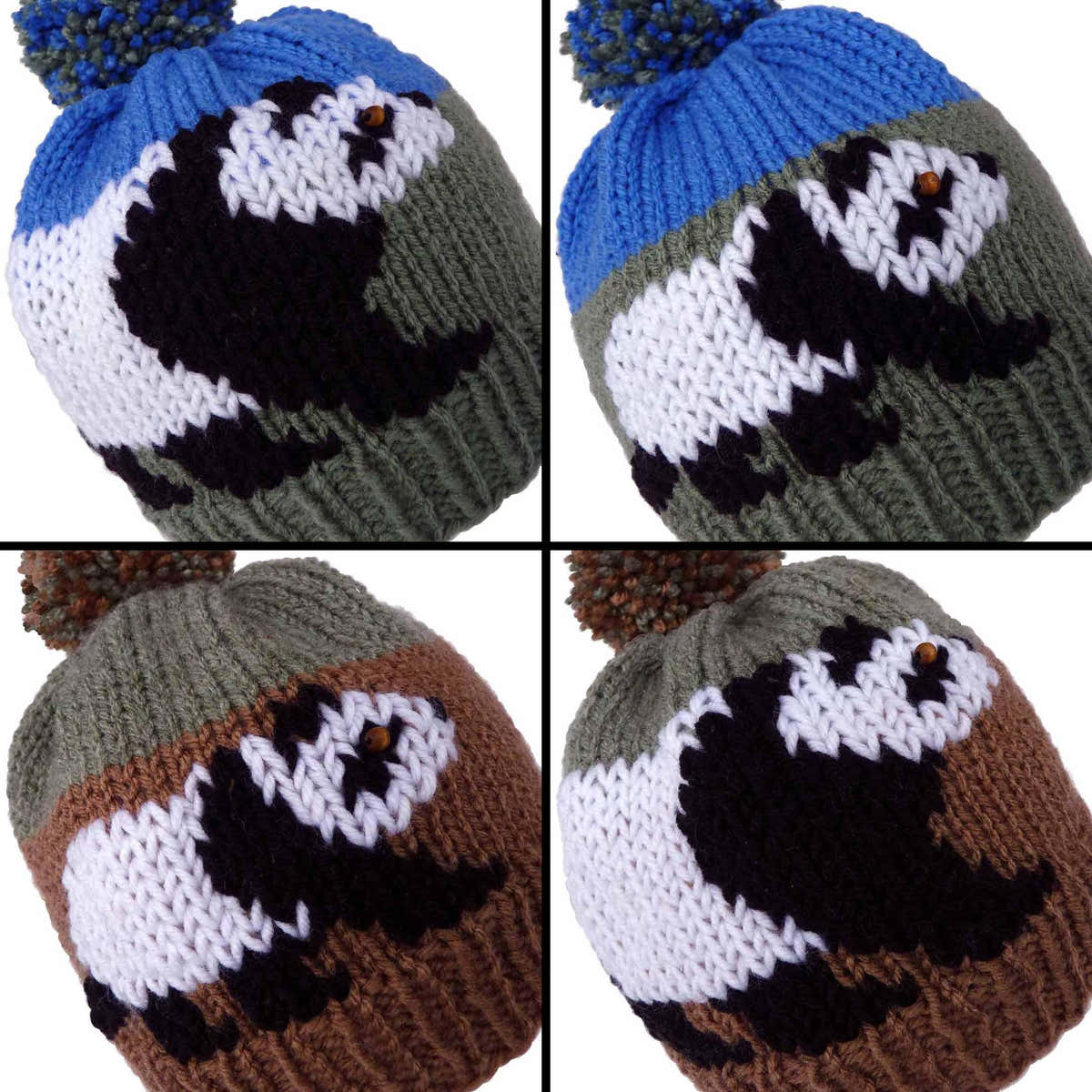 Mom & Cub Panda Hats