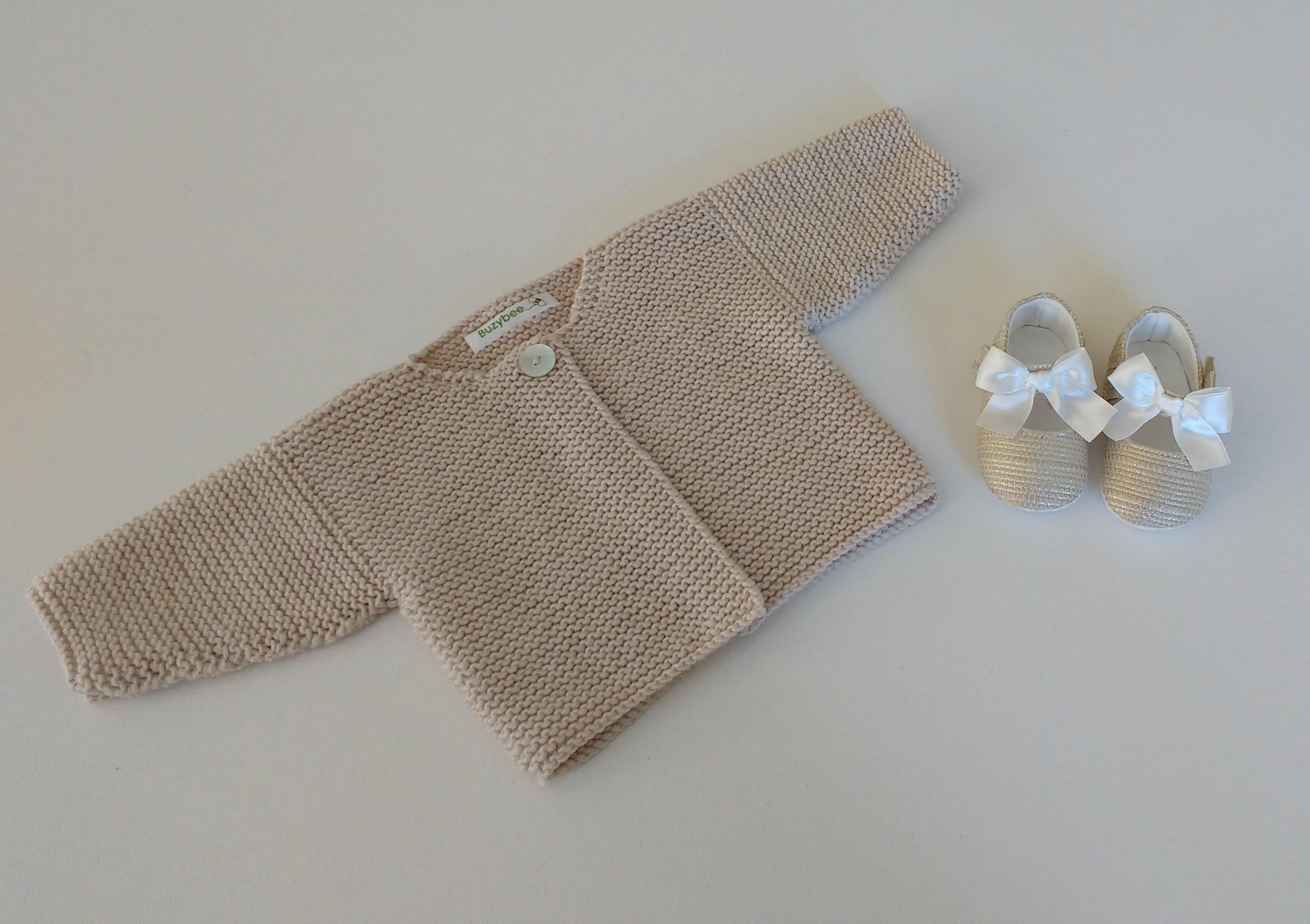 Simple Style Baby Cardigan