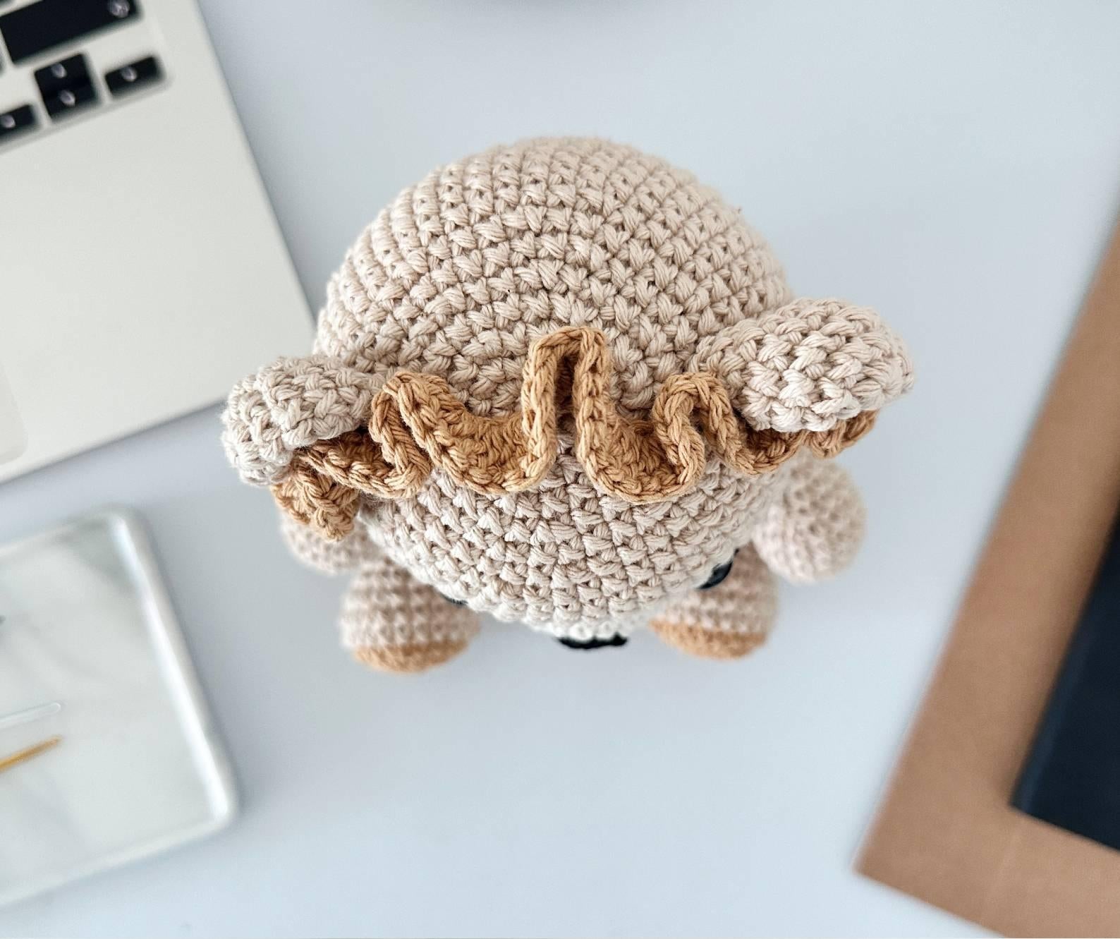 Lion Amigurumi Crochet Pattern PDF – Lion Soft Toy, Stuffed Animal Tutorial