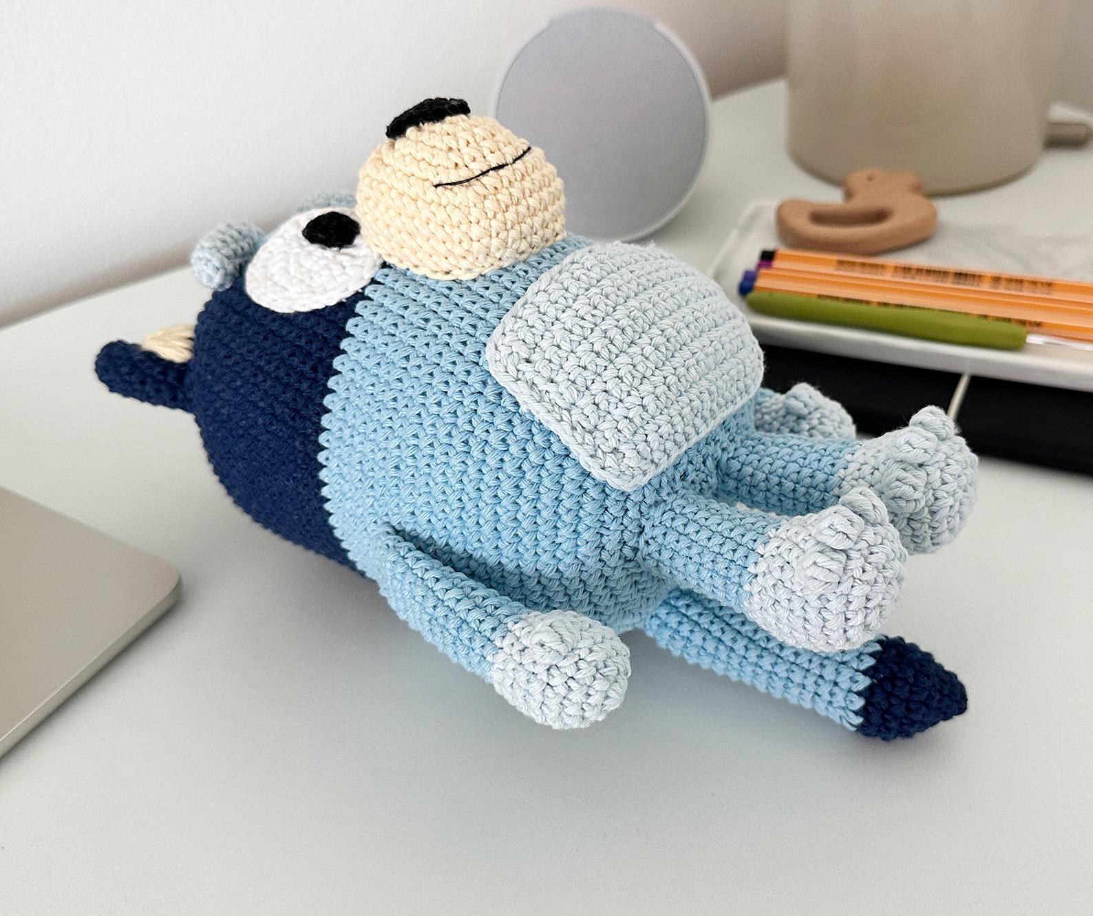 Bluey crochet pattern