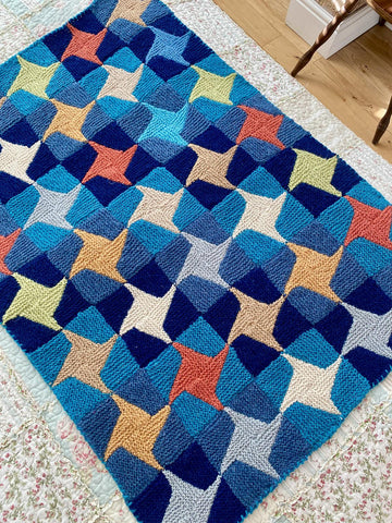 Twinkle Stars Afghan