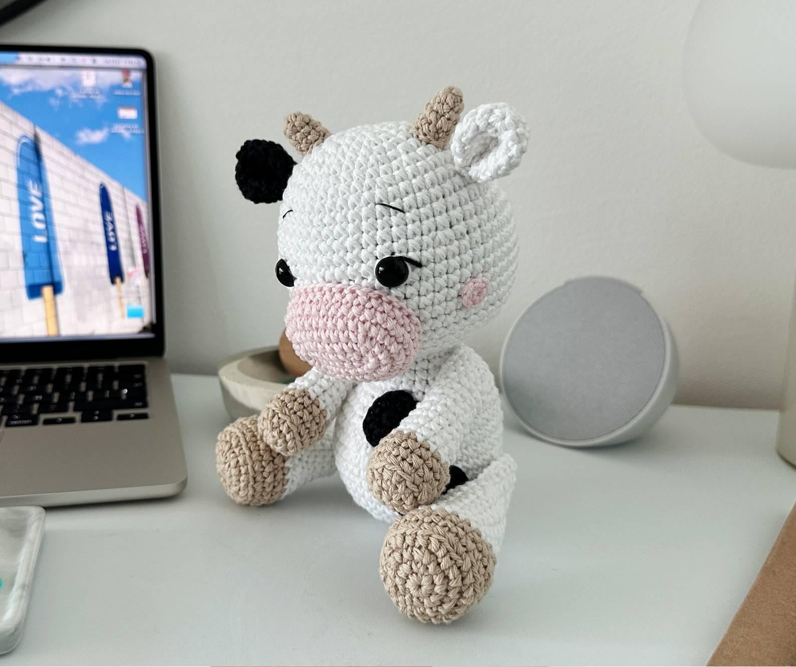 Cow Amigurumi Crochet Pattern PDF – Cow Soft Toy, Stuffed Animal Tutorial