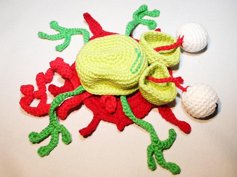 Dead Frog - Amigurumi