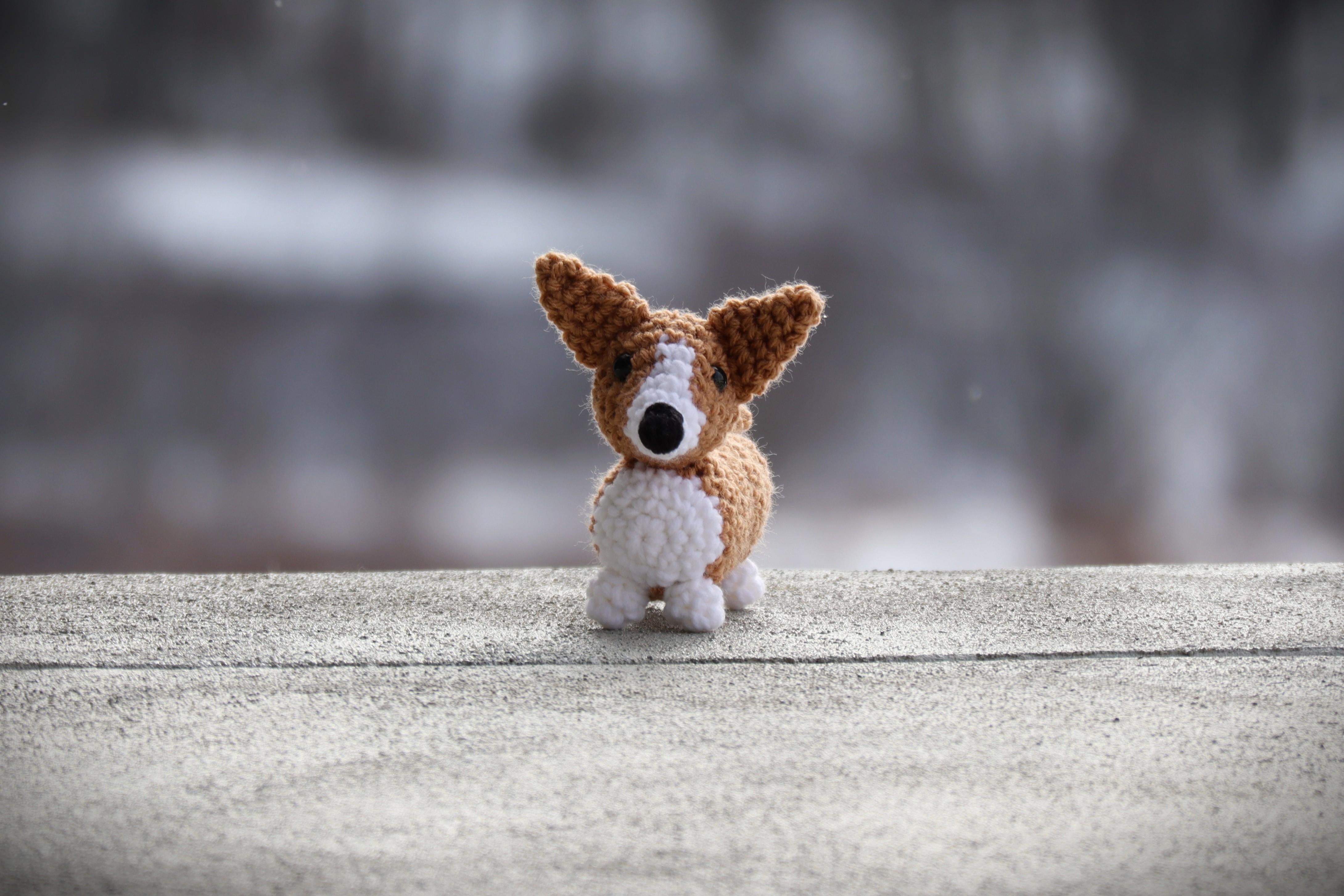 Mini Corgi Amigurumi