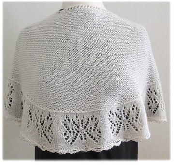 K917-Parvaneh (Butterfly) Shawlette