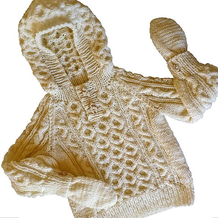 Baby to Toddler Cable Hoodie