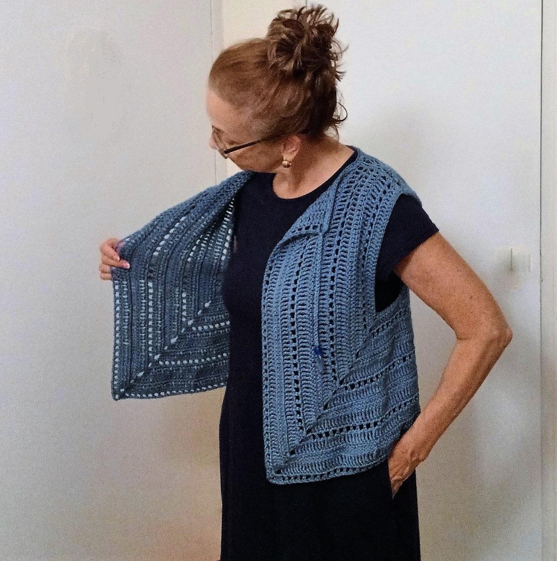 Steccato Cardi Vest
