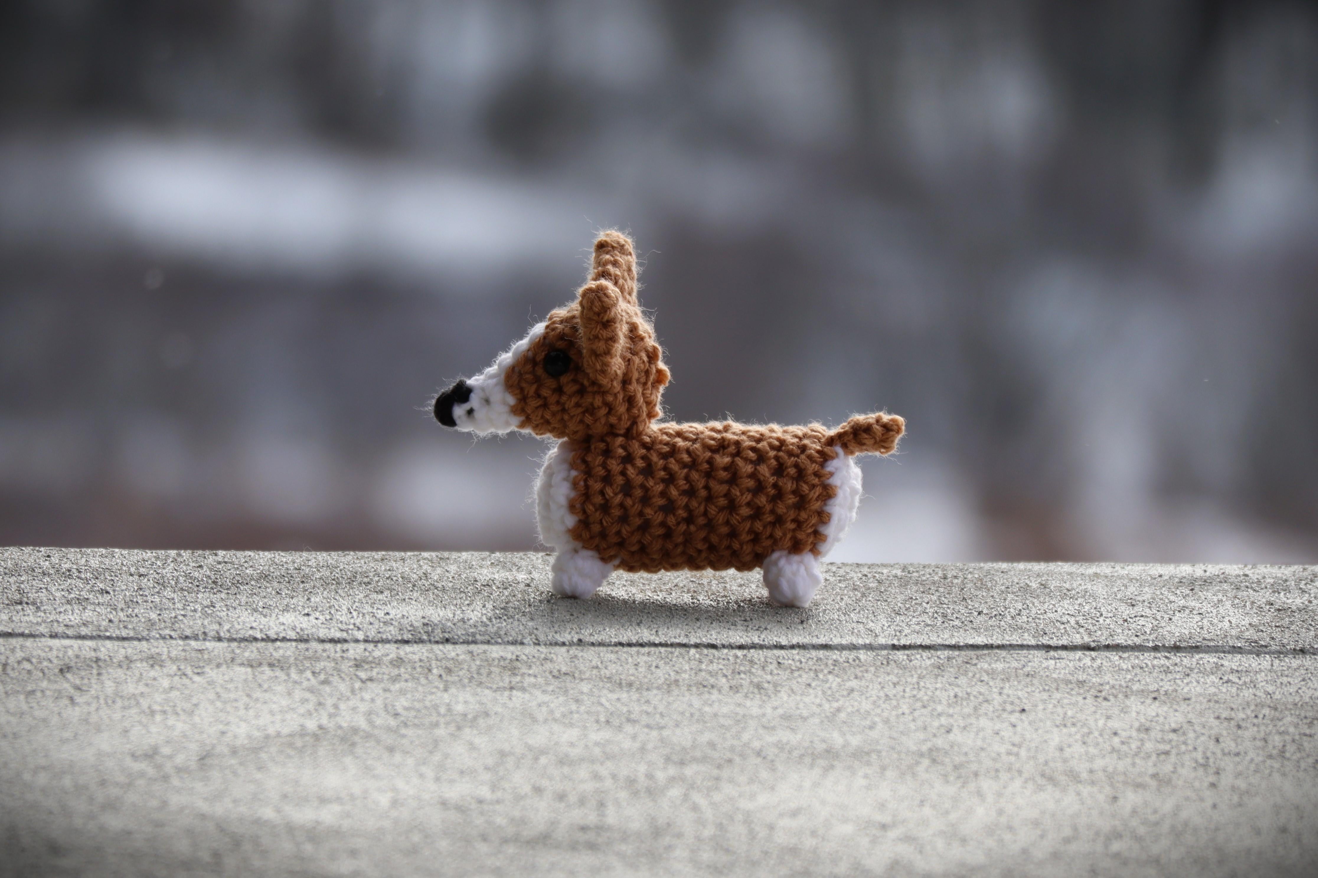 Mini Corgi Amigurumi