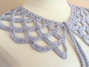Elegant Lace Collar Chart #117