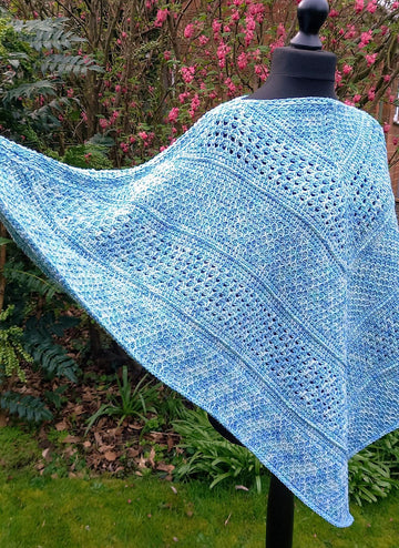 Cornflower Sky Poncho