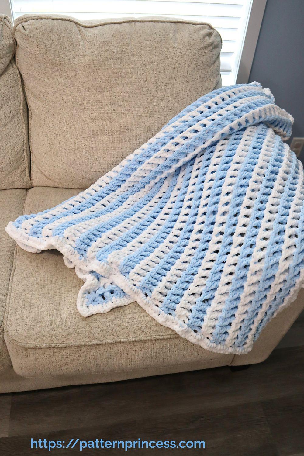 Marshmallow Skies Throw Blanket