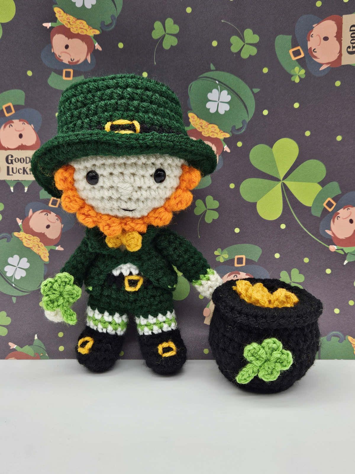 Felton in Leprechaun Costume