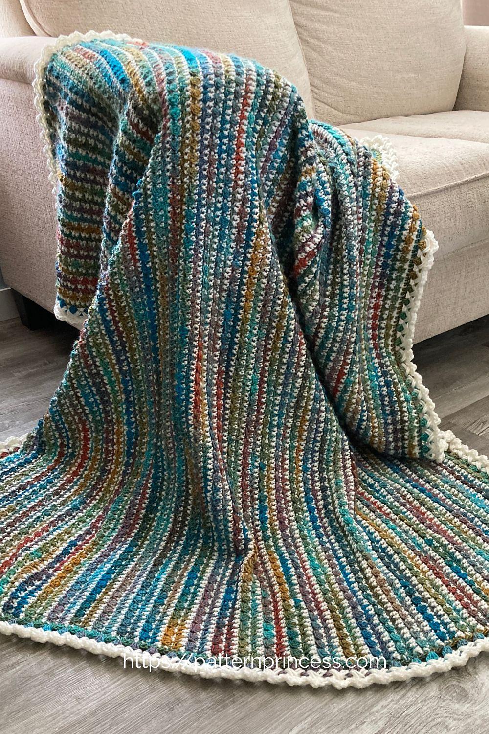 Cottage Garden Throw Blanket