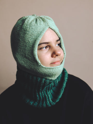 TRU balaclava for DK yarn