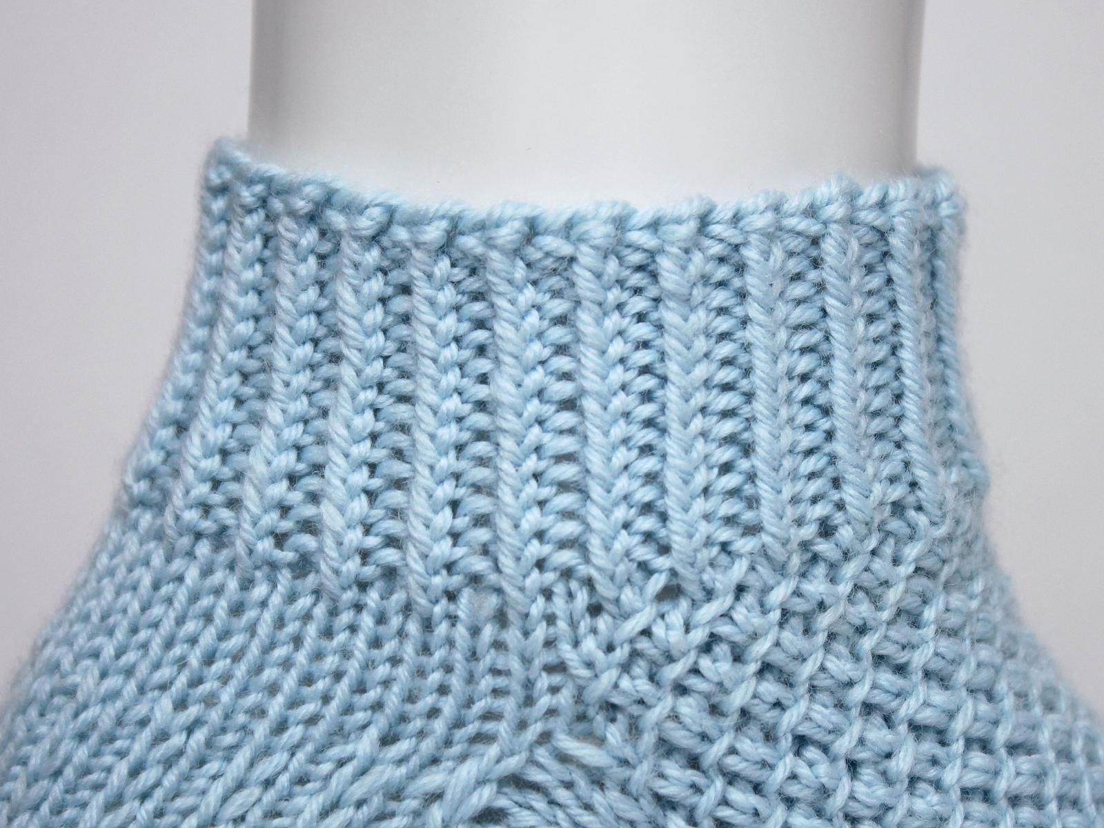 Blue Raspberry Socks - Toe Up (DK)