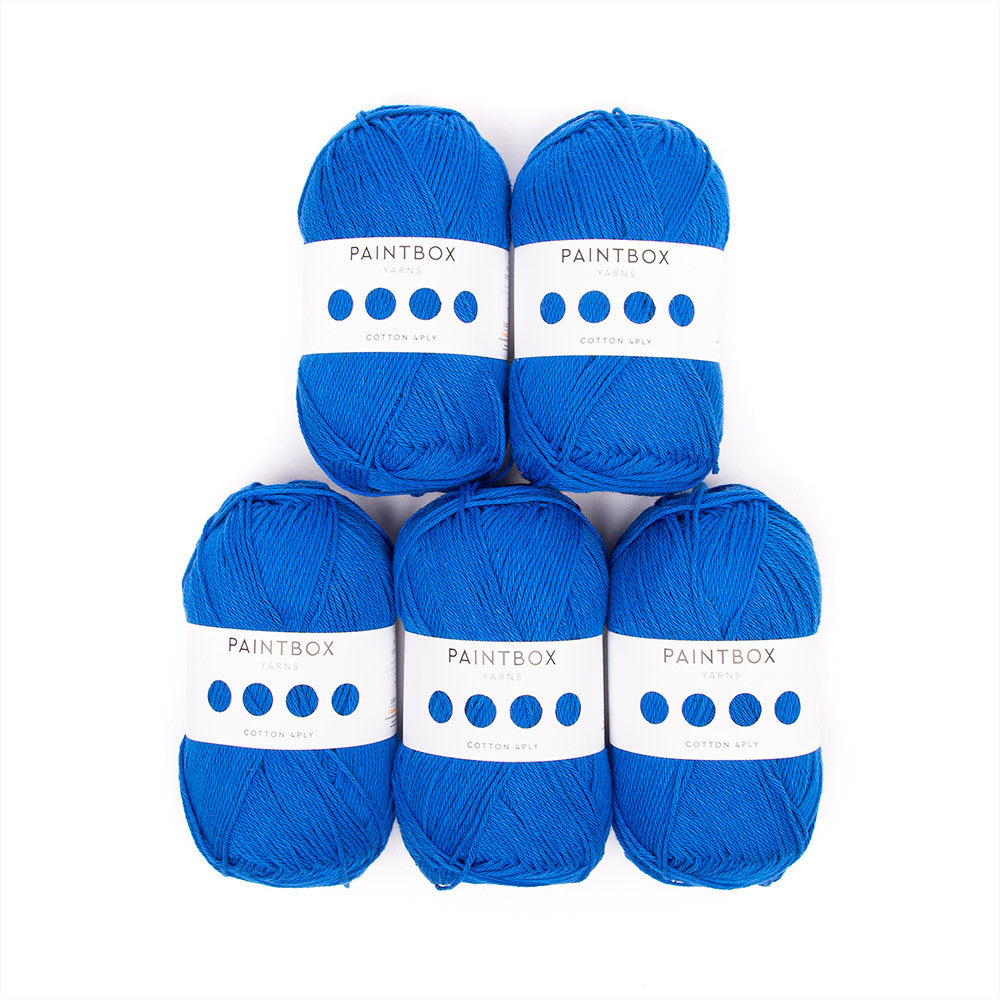 Paintbox Yarns Cotton 4 ply 5 Ball Value Pack