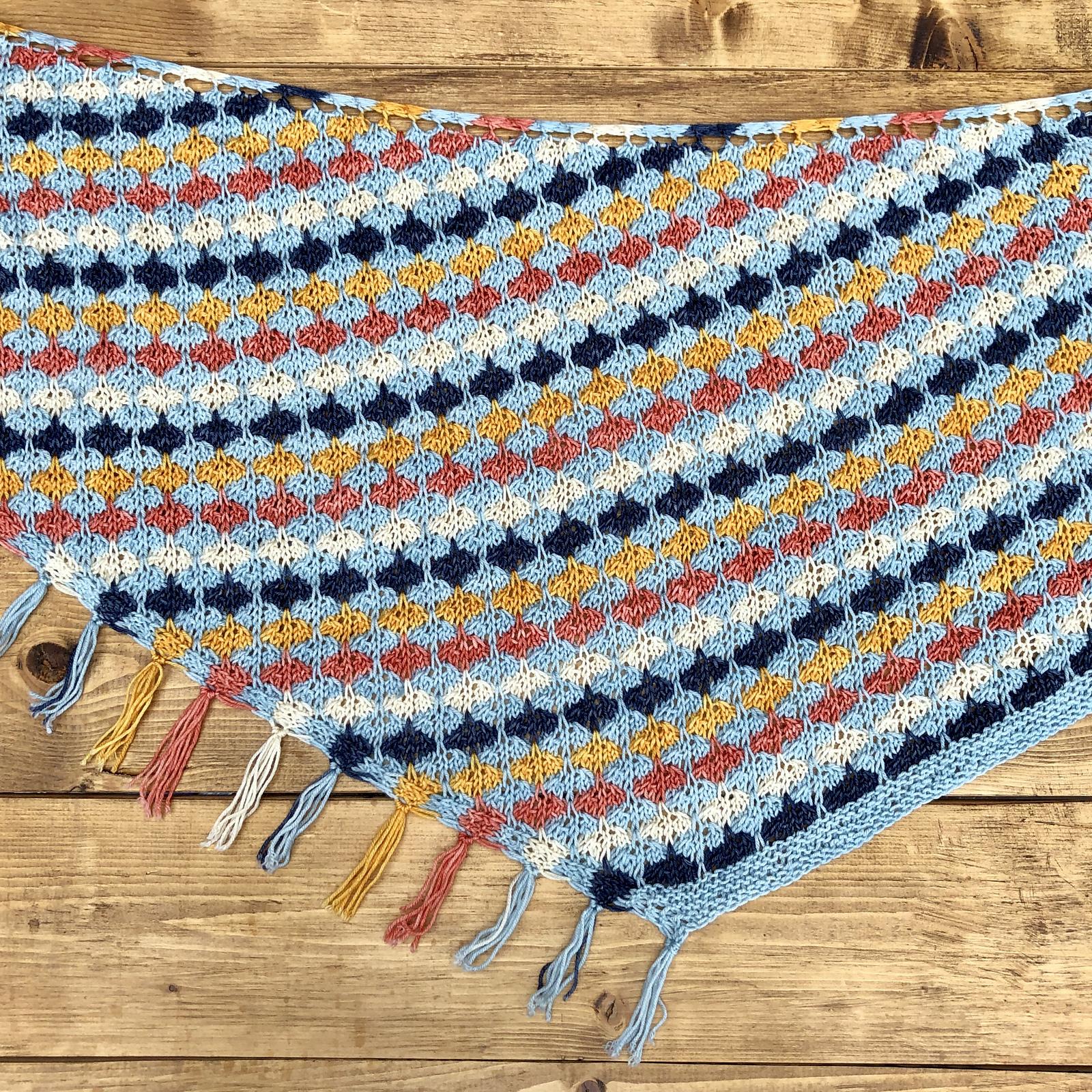Paper Lanterns Shawl
