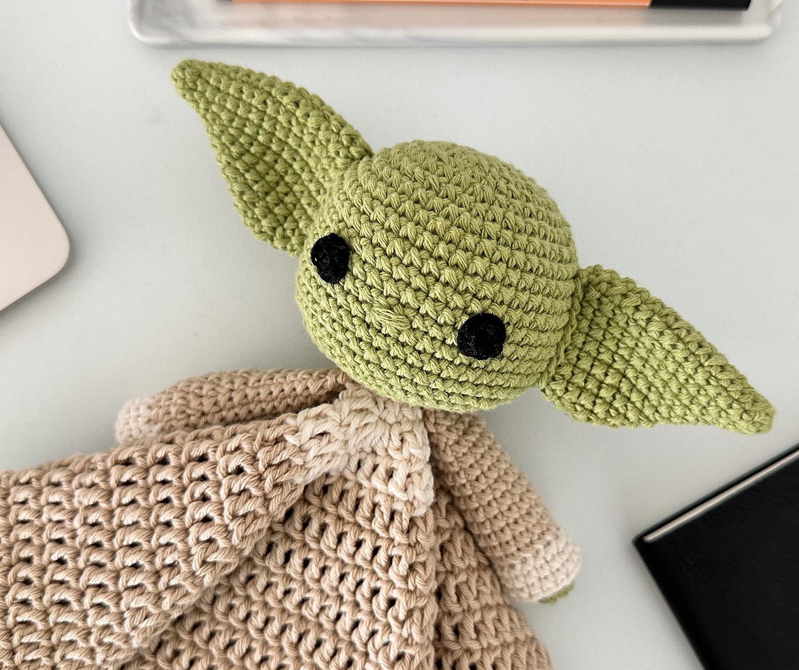 Baby Yoda Lovey Blanket