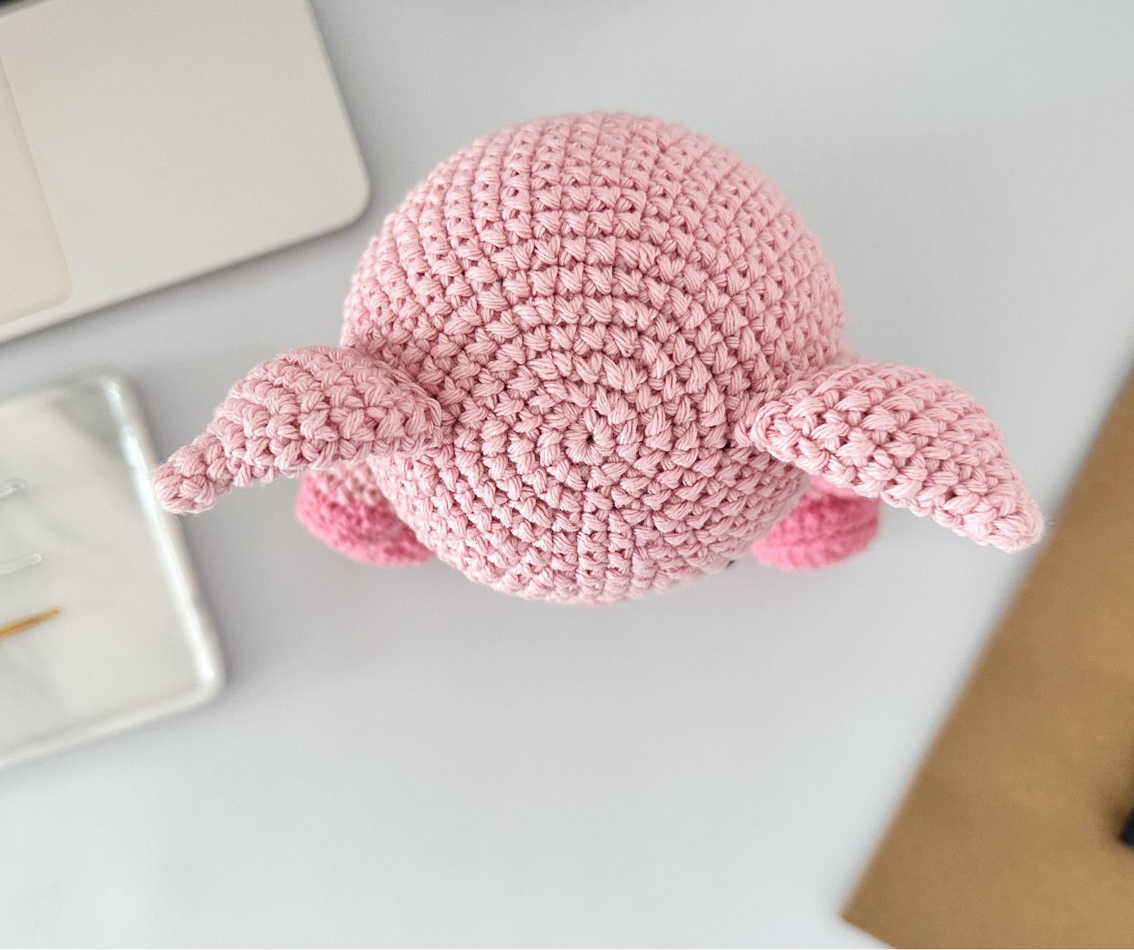 Pig Amigurumi Crochet Pattern PDF – Pig Soft Toy, Stuffed Animal Tutorial