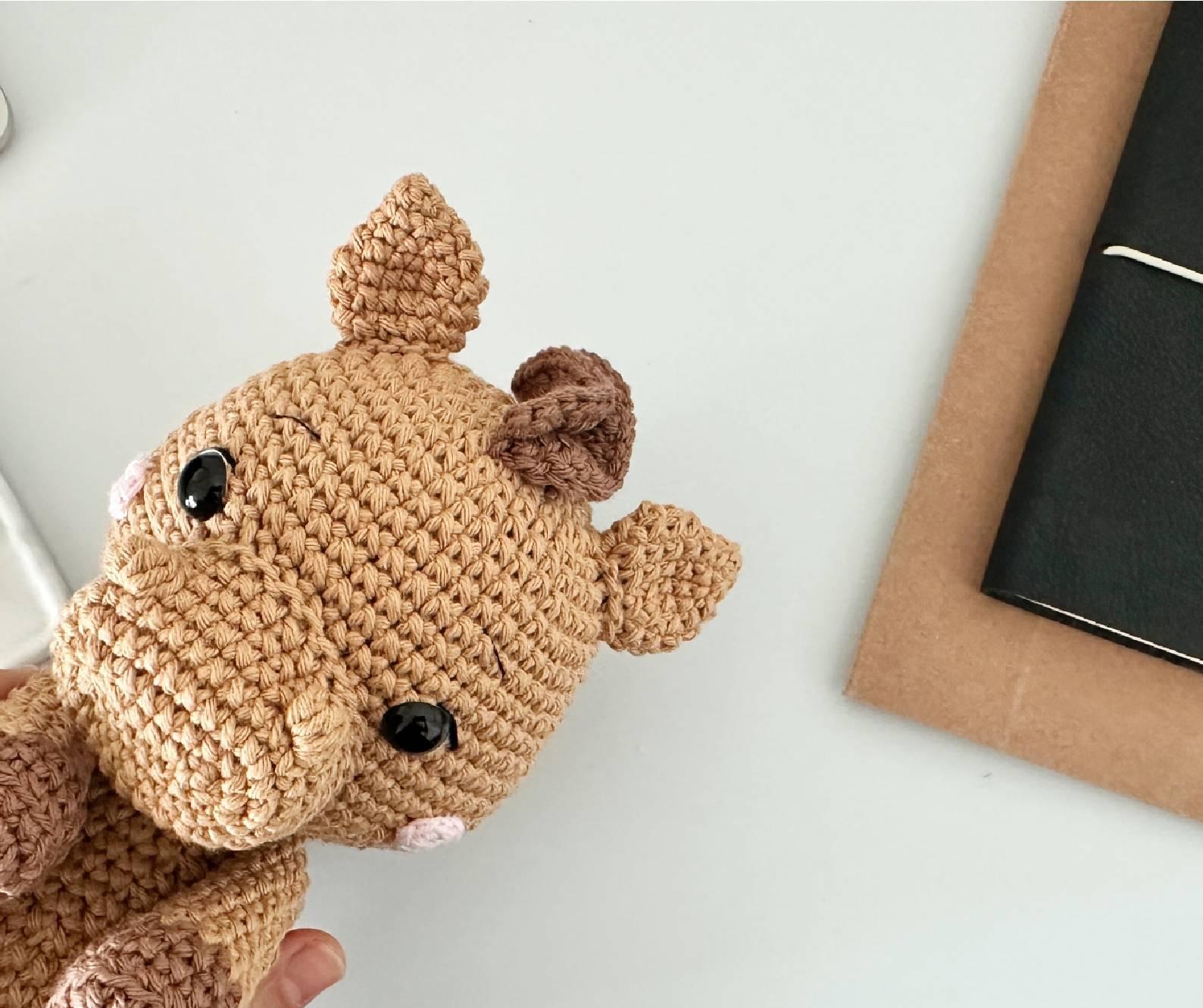 Horse Amigurumi Crochet Pattern PDF – Horse Soft Toy, Stuffed Animal Tutorial