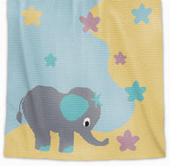 Stargazer Elephant Crochet Baby Blanket Pattern – Written Row by Row + Chart