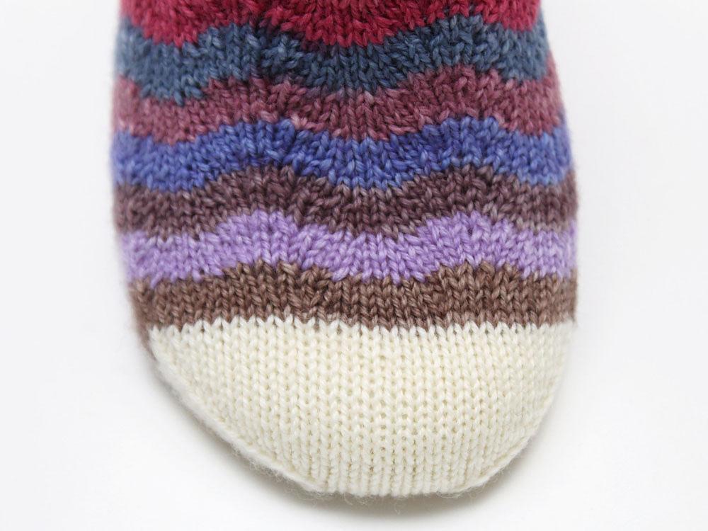 Ripple Socks - Cuff Down