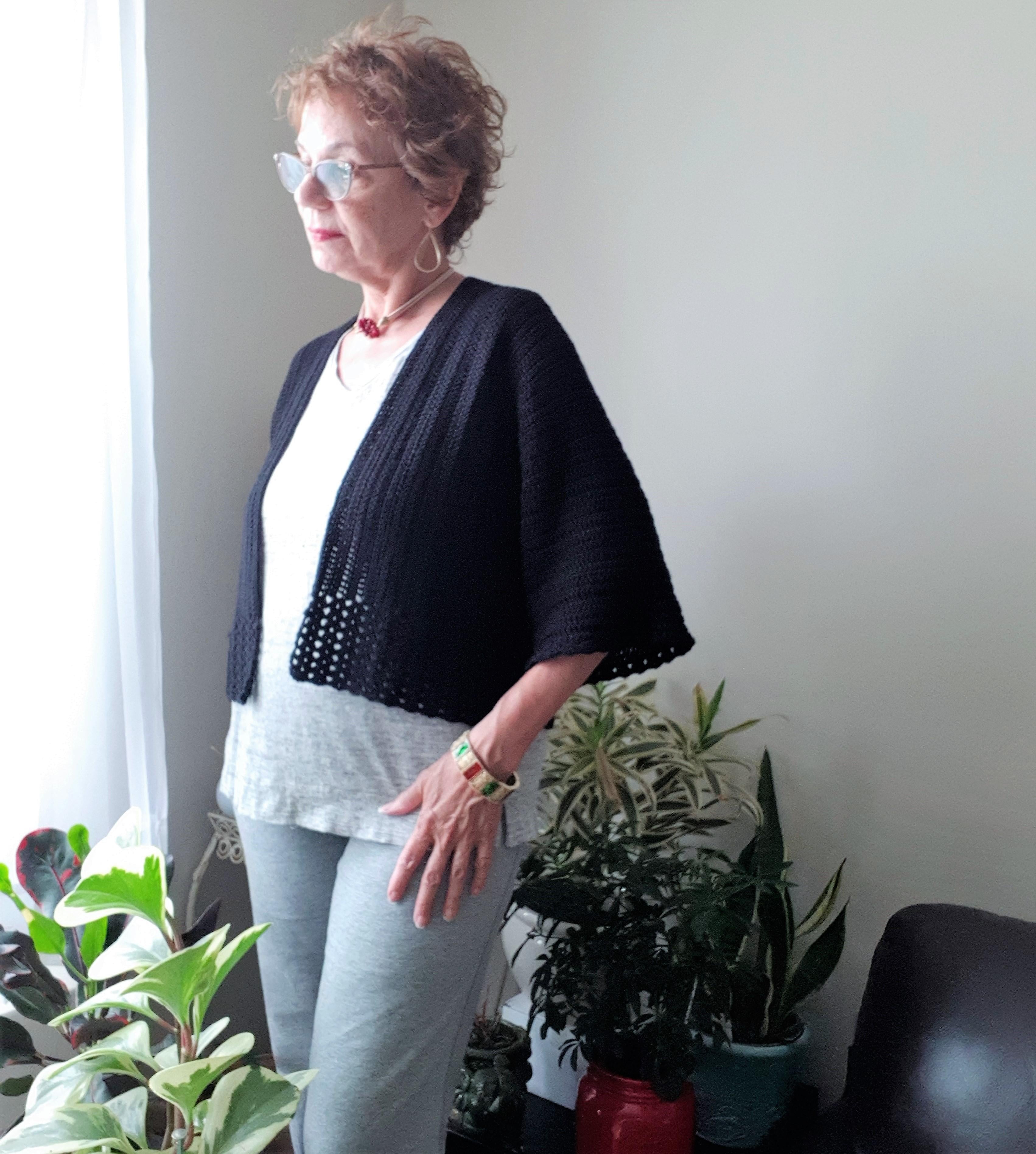 Kichi Cropped Kimono