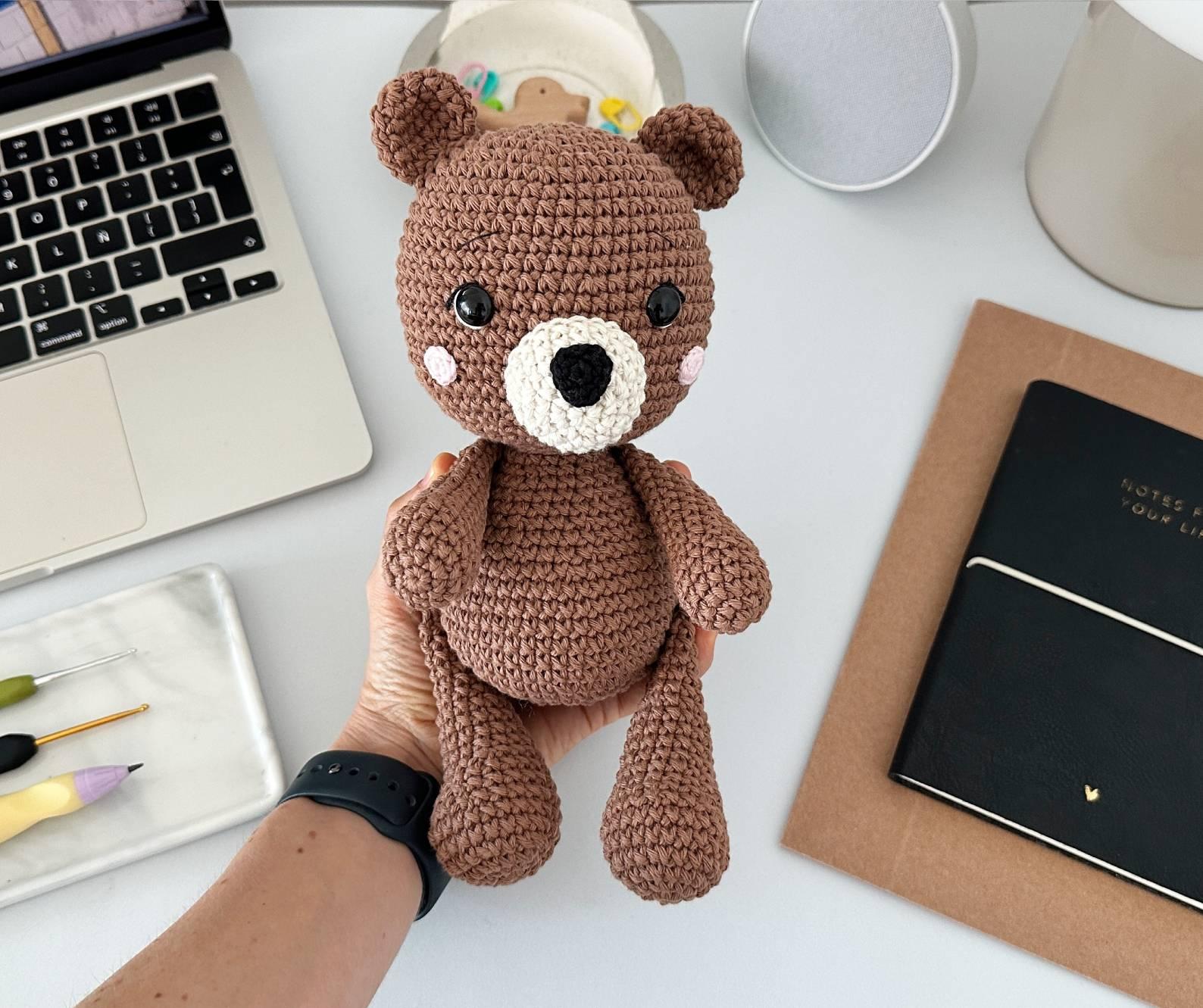 Bear Amigurumi Crochet Pattern PDF – Bear Soft Toy, Stuffed Animal Tutorial